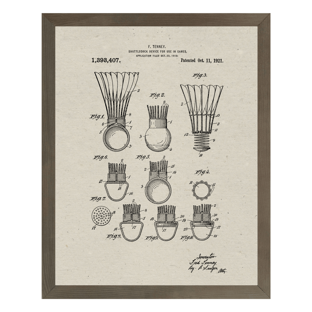 Patent Prints - Shuttercock - Cedar Mountain Studios