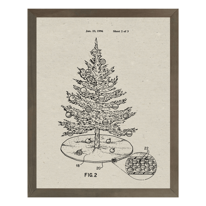 Patent Prints - Tree - Cedar Mountain Studios