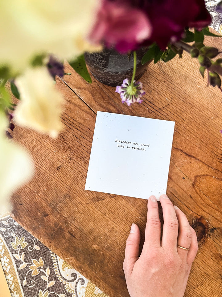 Keepsake Cards - Little Gem - Another year older