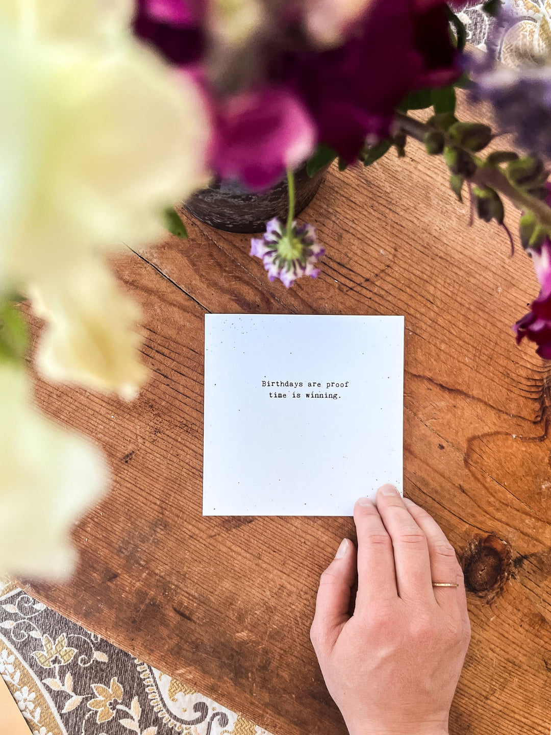 Keepsake Cards - Little Gem - Another year older