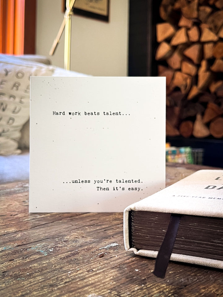 Keepsake Cards - Little Gem - You did it