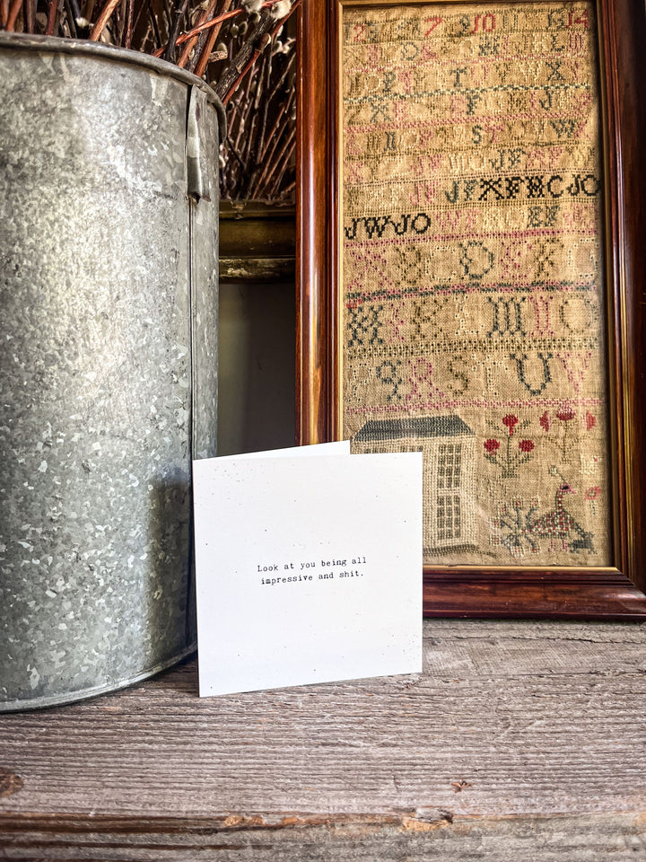 Keepsake Cards - Little Gem - Well done