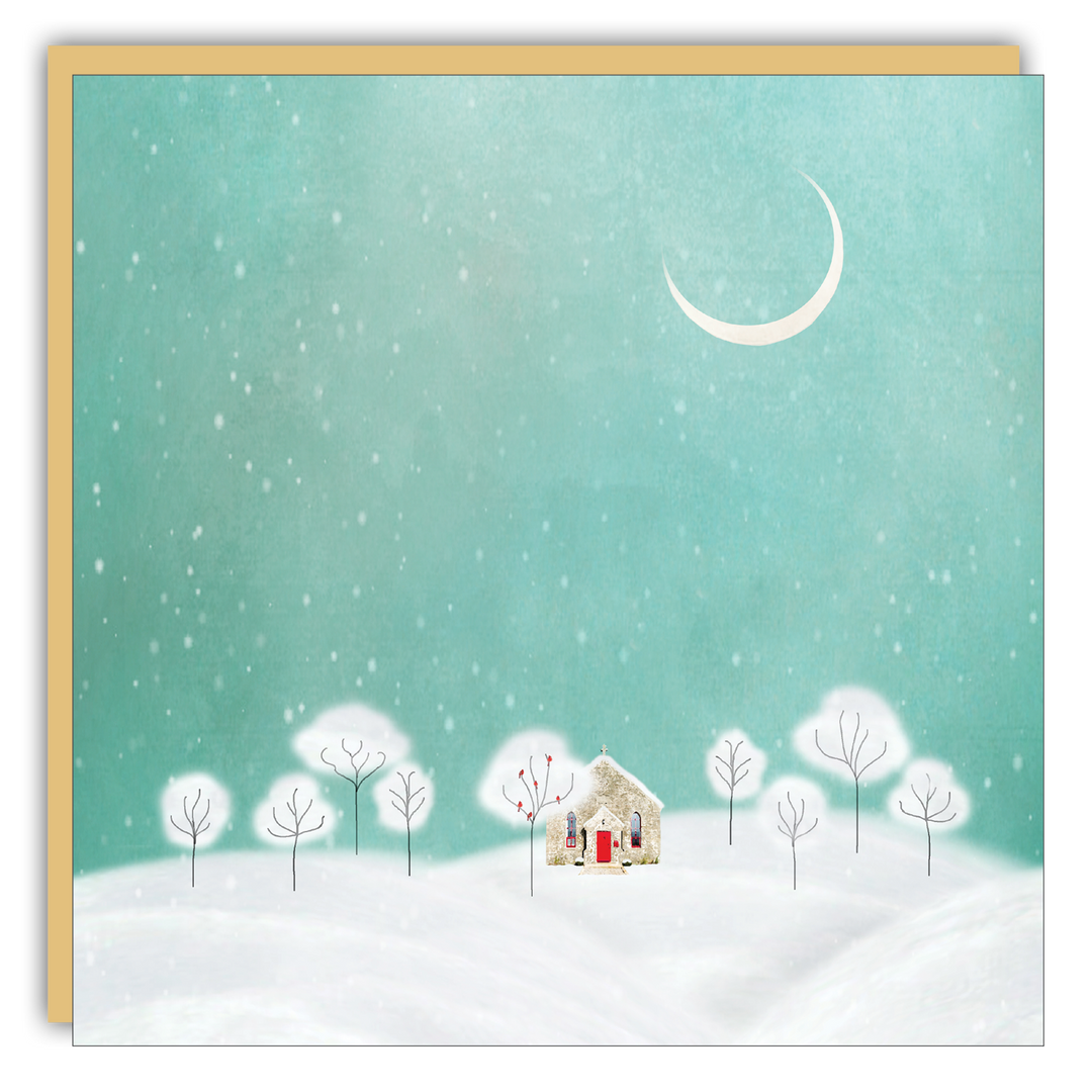Keepsake Cards - Lost & Found Card  - Michelle Ciarlo-Hayes - Snowy Night