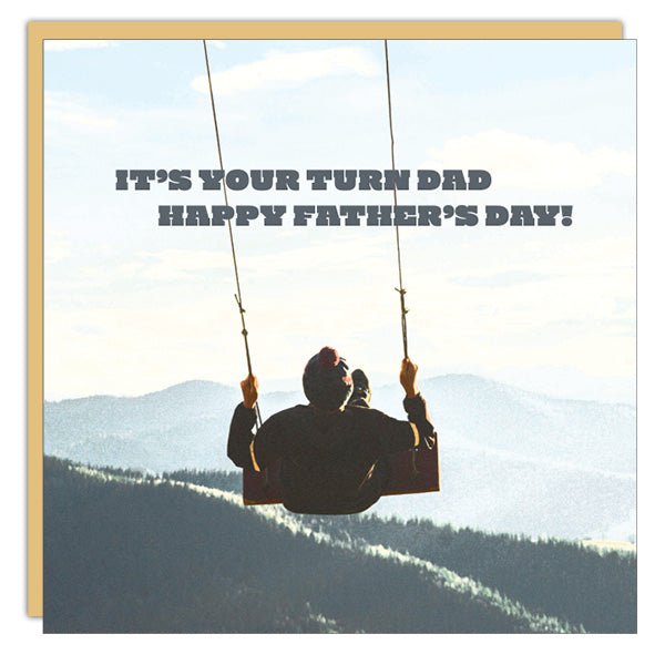 Stationery - Card - Father's Day - It's Your Turn - Cedar Mountain Studios