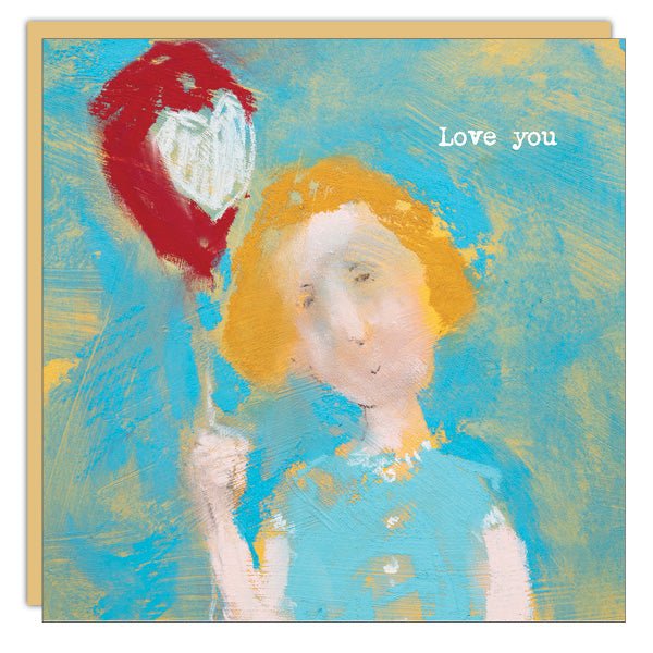 Stationery - Card - Love You - Cedar Mountain Studios