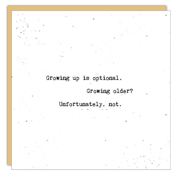 Stationery - Little Gem - Growing up is optional - Cedar Mountain Studios