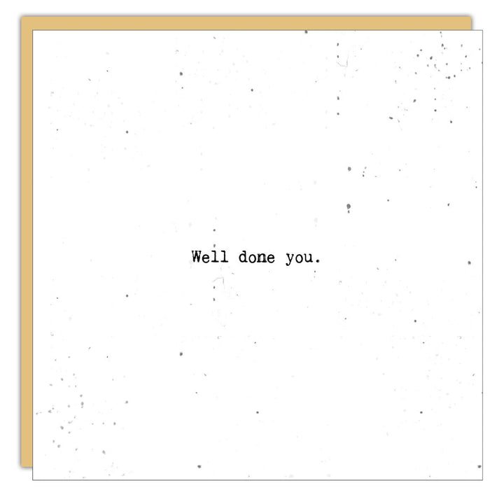 Stationery - Little Gem - Well done you! - Cedar Mountain Studios