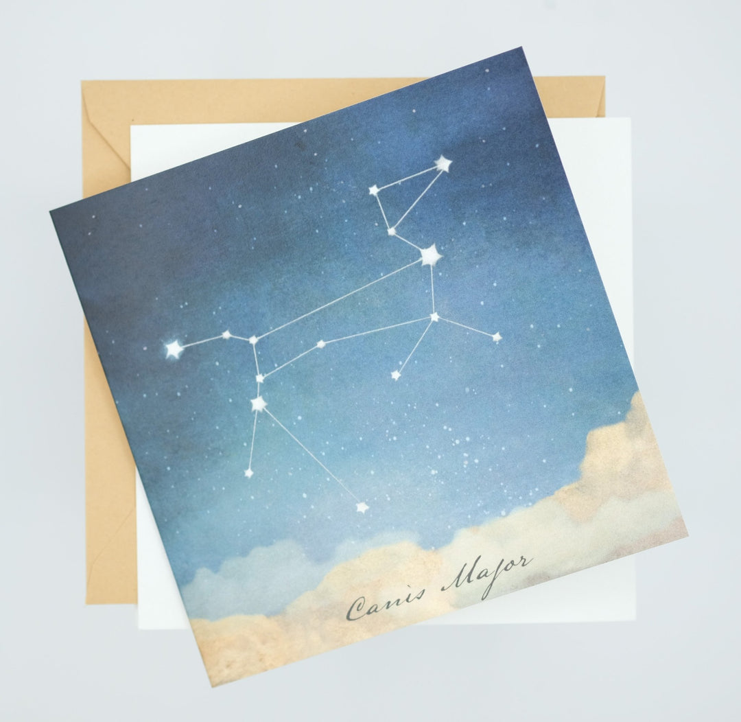 Stationery - Lost & Found Card - Canis Major - Cedar Mountain Studios