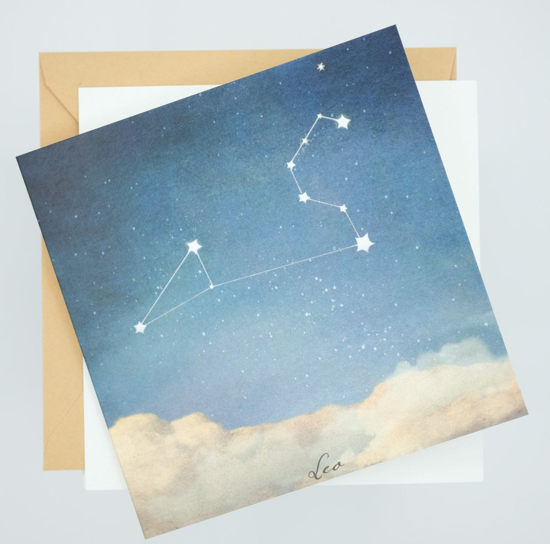Stationery - Lost & Found Card - Leo Zodiac - Cedar Mountain Studios