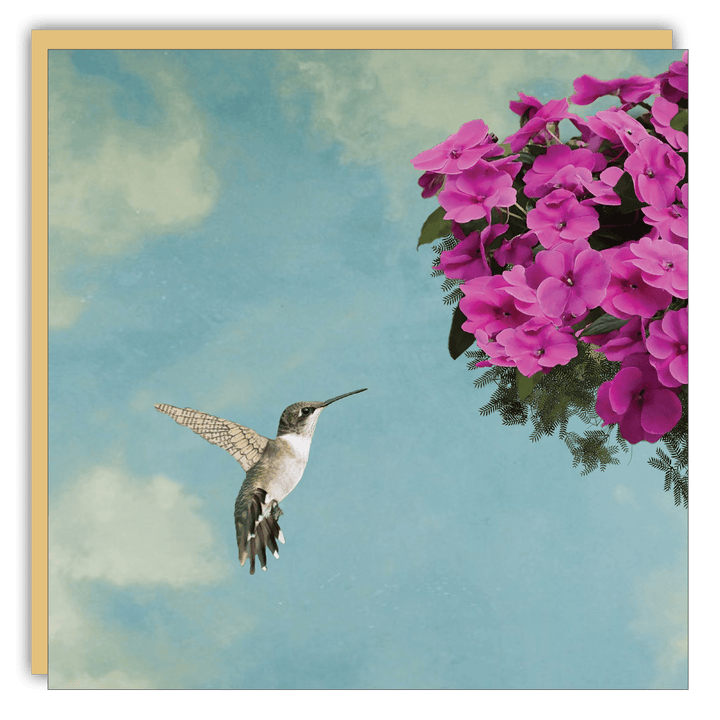 Stationery - Lost & Found Card - Michelle Ciarlo - Hayes - Hummingbird - Cedar Mountain Studios