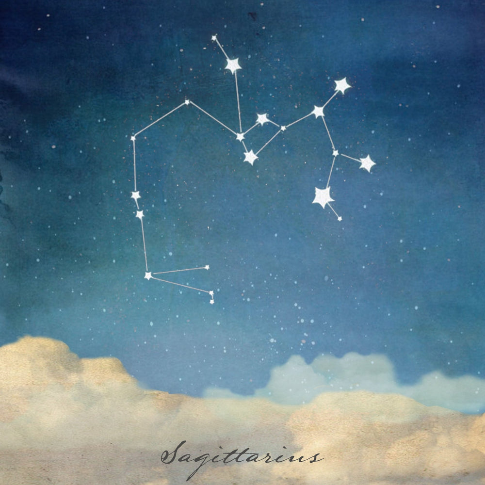 Stationery - Lost & Found Card - Sagittarius Zodiac - Cedar Mountain Studios