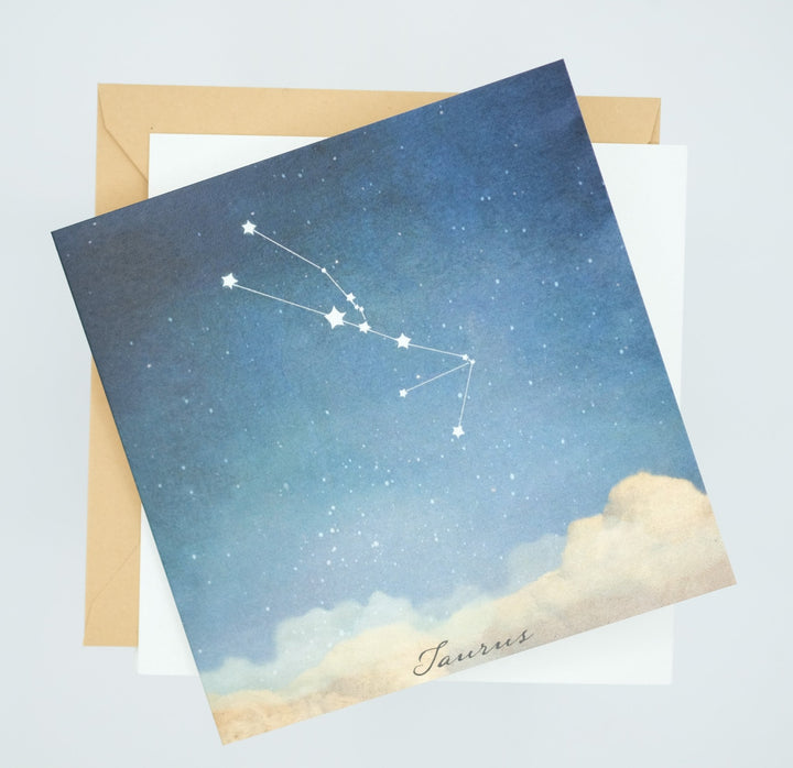 Stationery - Lost & Found Card - Taurus Zodiac - Cedar Mountain Studios