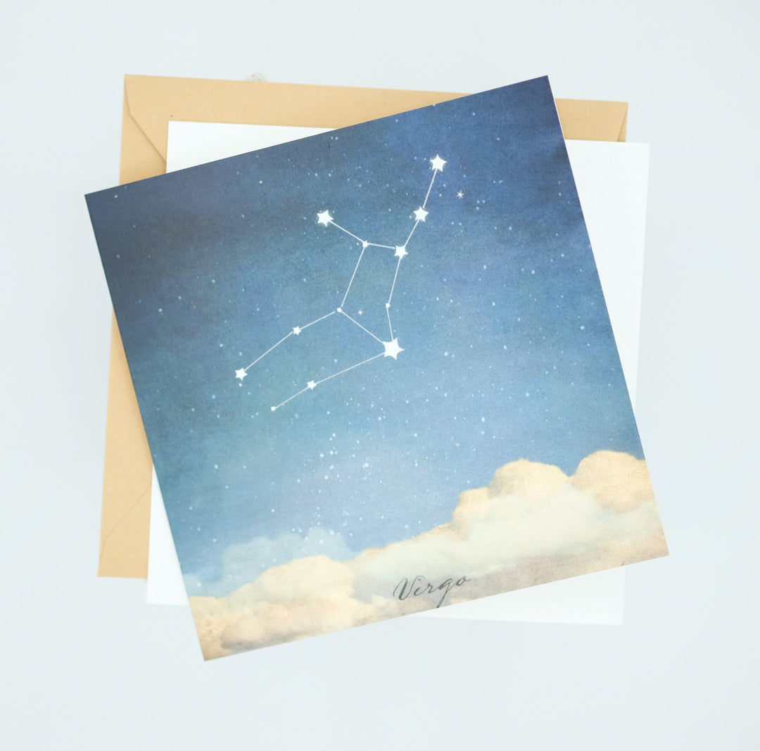 Stationery - Lost & Found Card - Virgo Zodiac - Cedar Mountain Studios