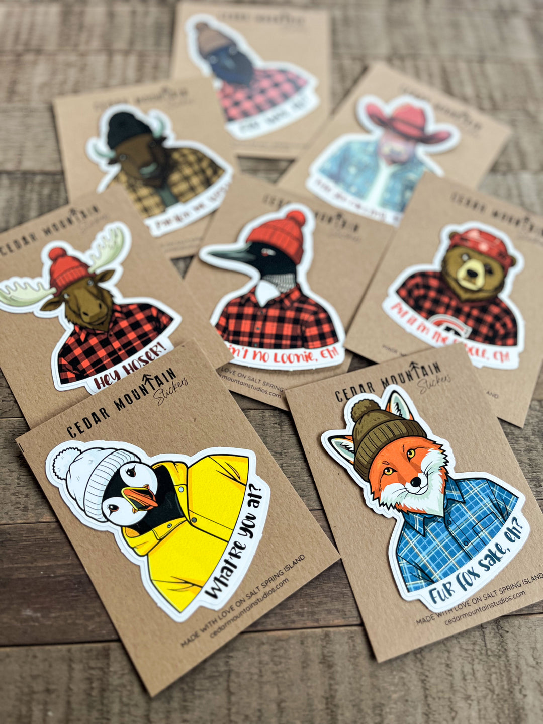 Stickers | Stick around, eh? - For sure, eh?