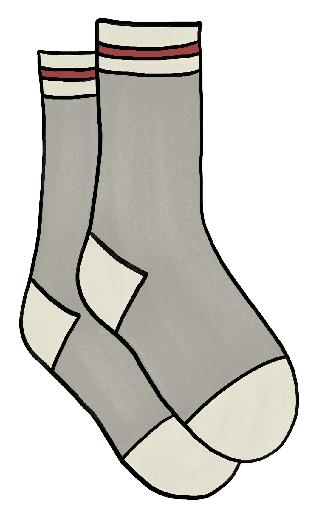 Stickers | Stick around, eh? - Socks - Cedar Mountain Studios