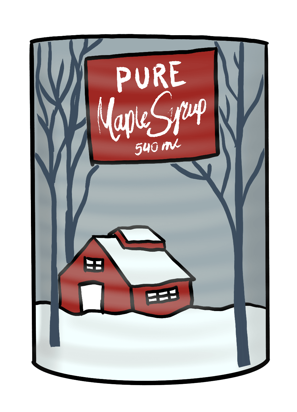 Stickers | Stick around, eh? - Syrup - Cedar Mountain Studios