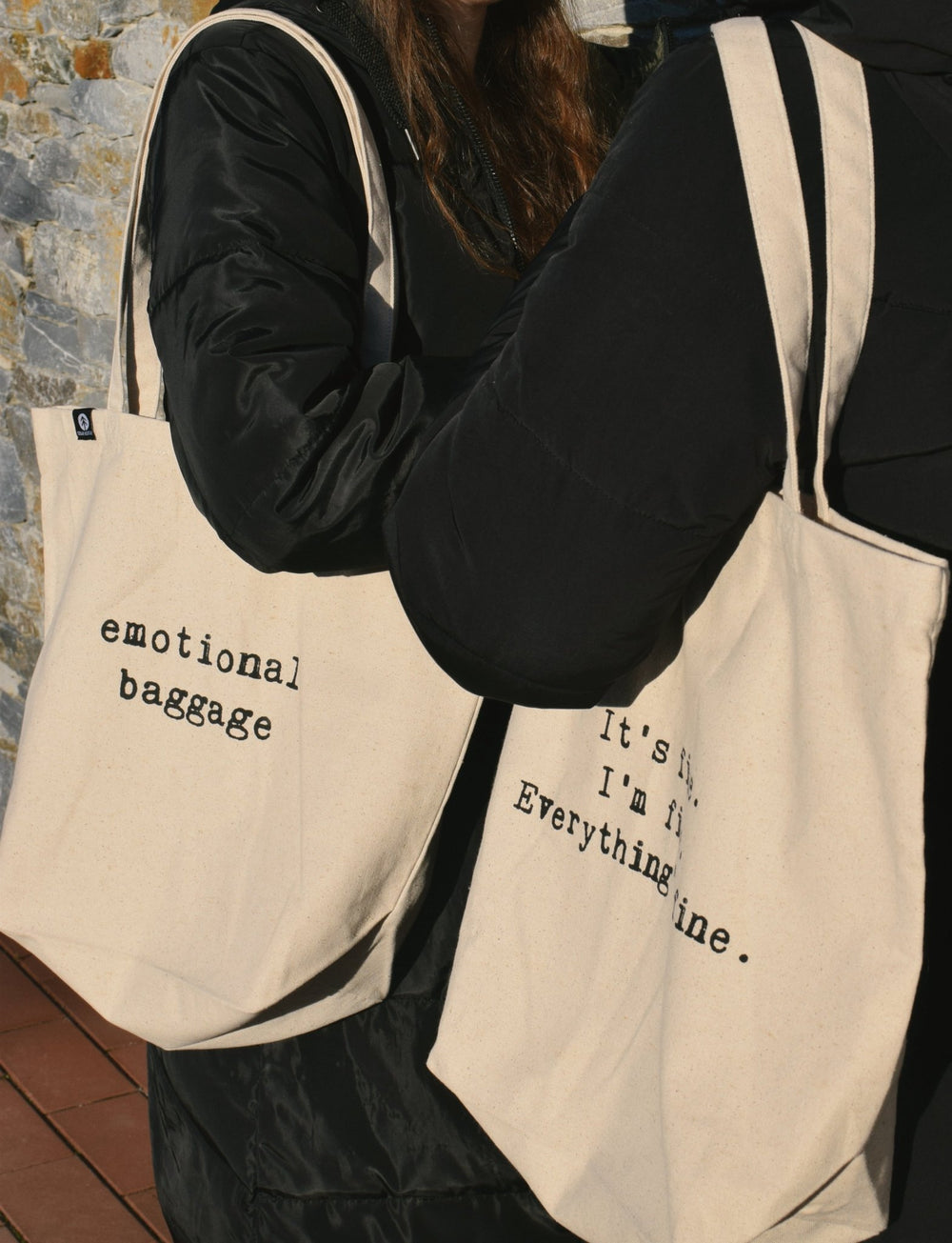 Tote Bag - I Left My House For This? - Cedar Mountain Studios