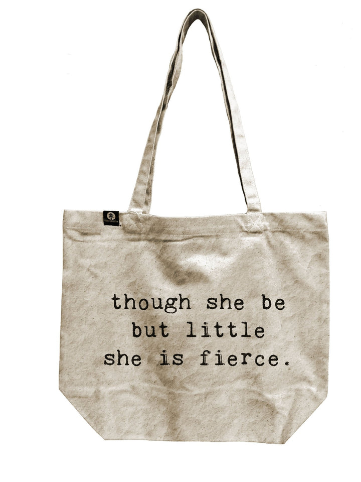 Tote Bag - Though She Be But Little - Cedar Mountain Studios