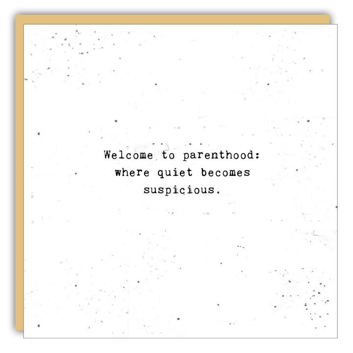 Keepsake Cards - Little Gem - Welcome to parenthood
