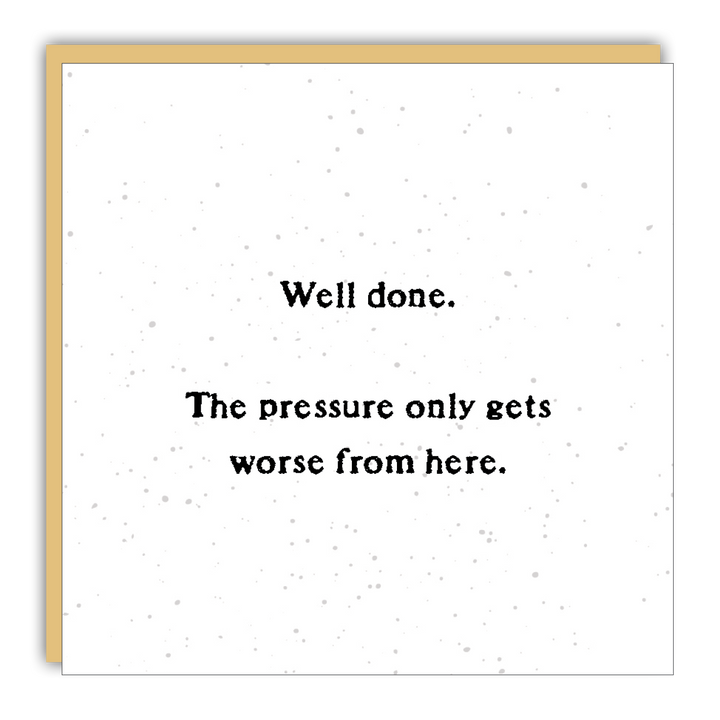 Gift Enclosure - Little Gem - Well done