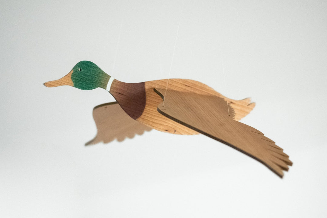 Wooden Mobiles - Duck - Cedar Mountain Studios