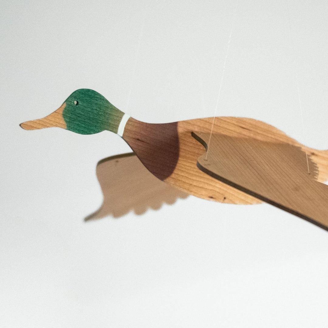 Wooden Mobiles - Duck - Cedar Mountain Studios
