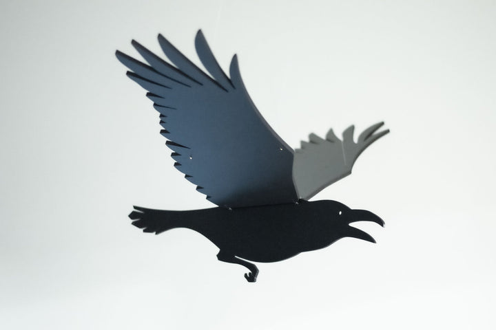 Wooden Mobiles - Raven - Cedar Mountain Studios