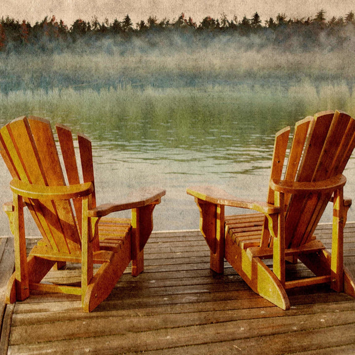 Adirondacks Marble Coaster - Cedar Mountain Studios