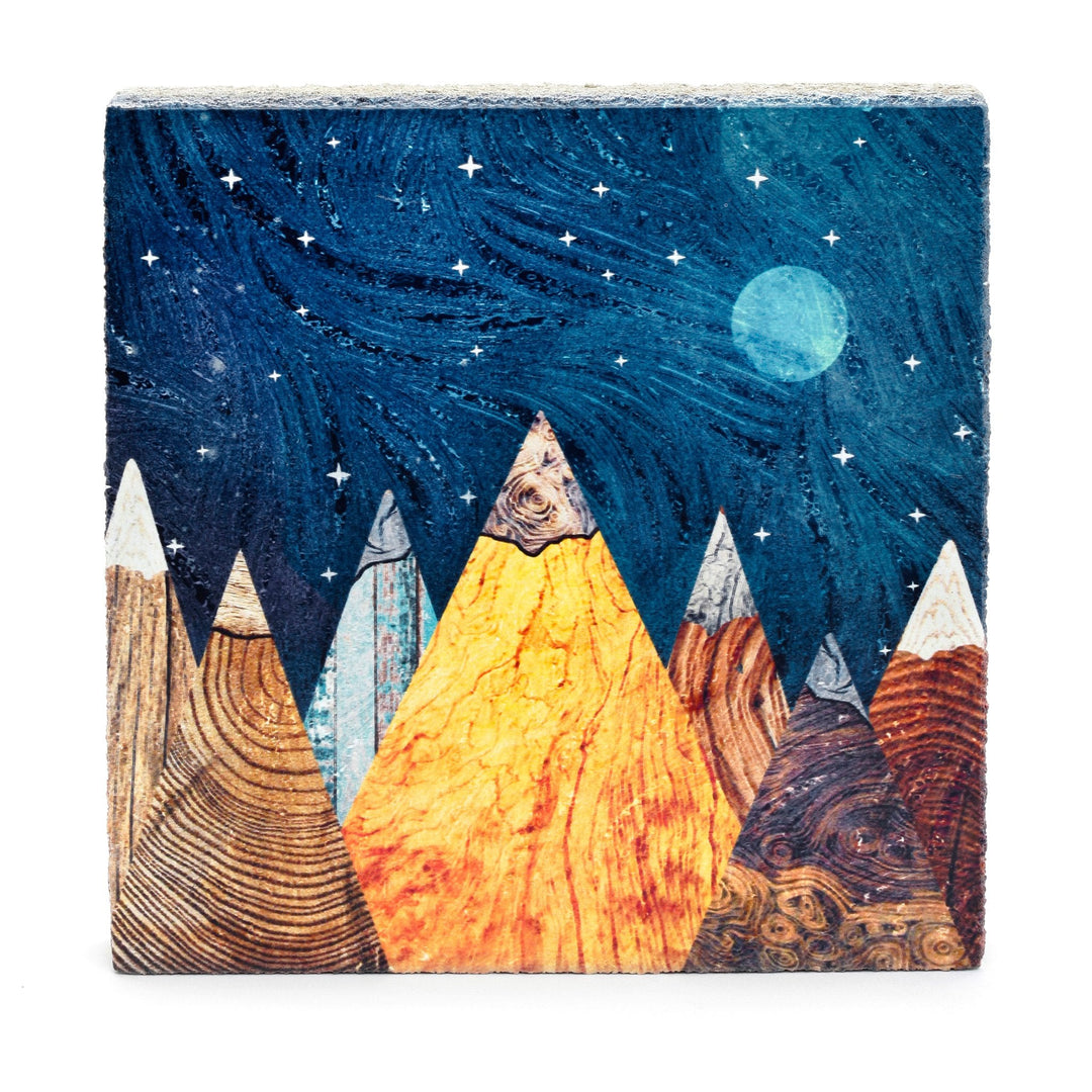 Burl Mountains Art Block - Cedar Mountain Studios