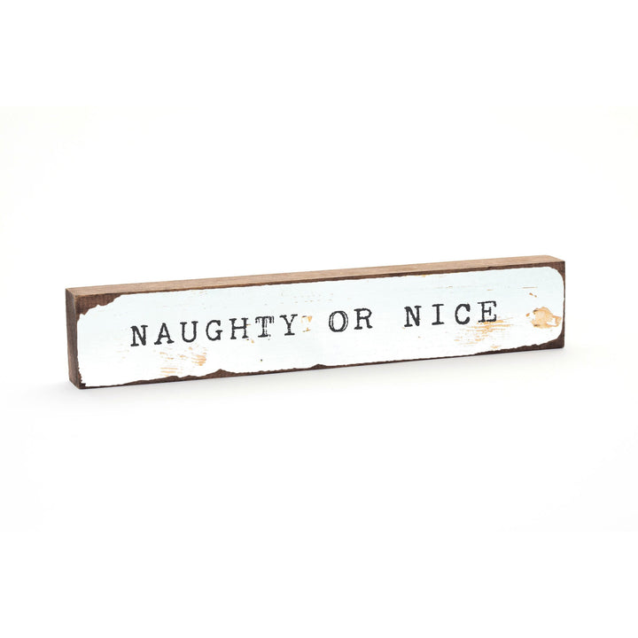 Naughty or Nice Timber Bit - Cedar Mountain Studios