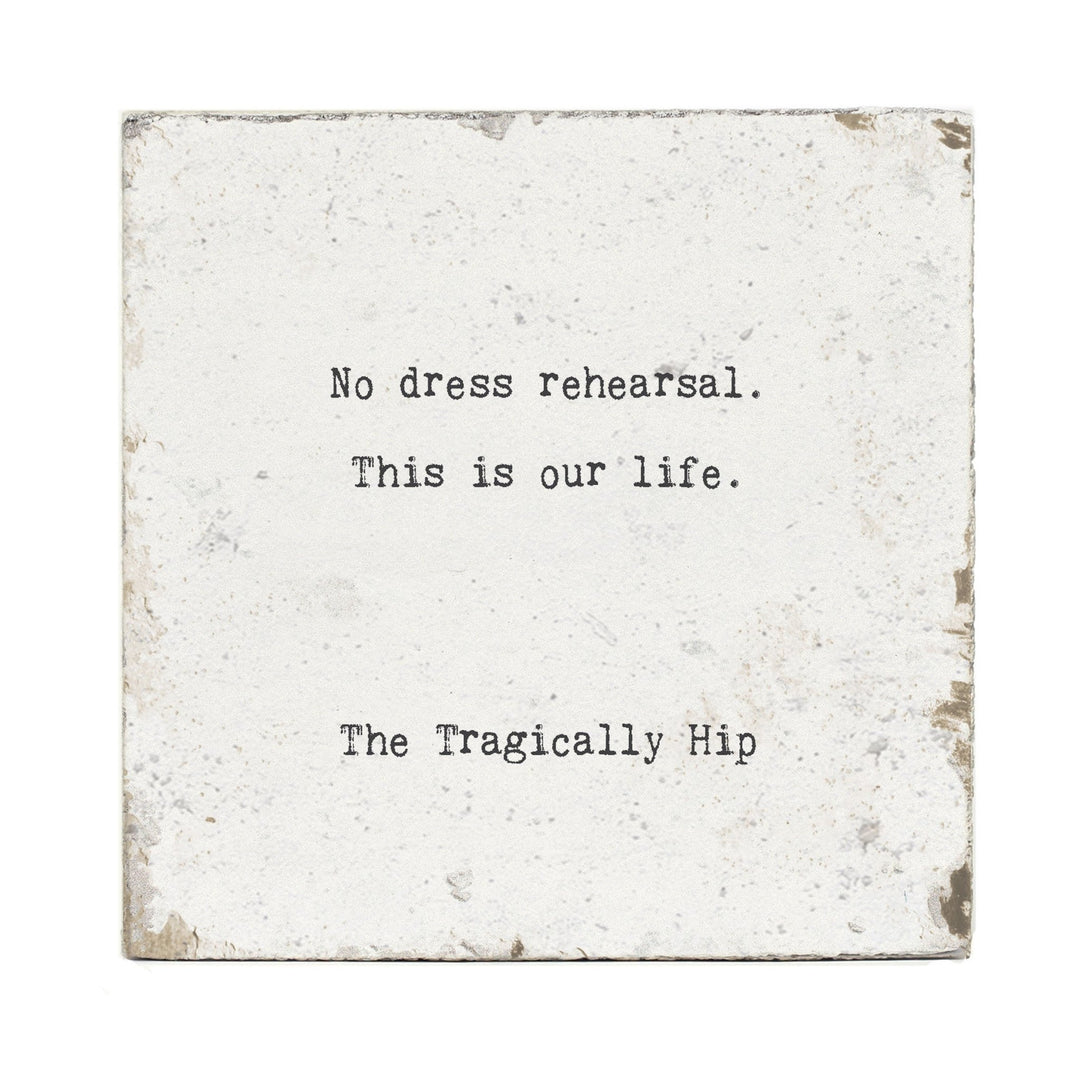 No Dress Rehearsal (The Tragically Hip) Little Gem - Cedar Mountain Studios