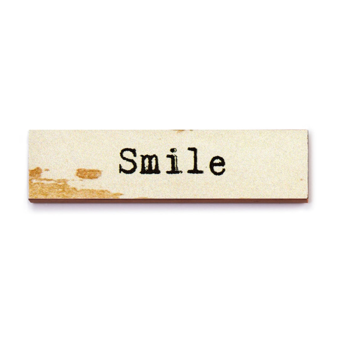 Smile Timber Magnet - Cedar Mountain Studios