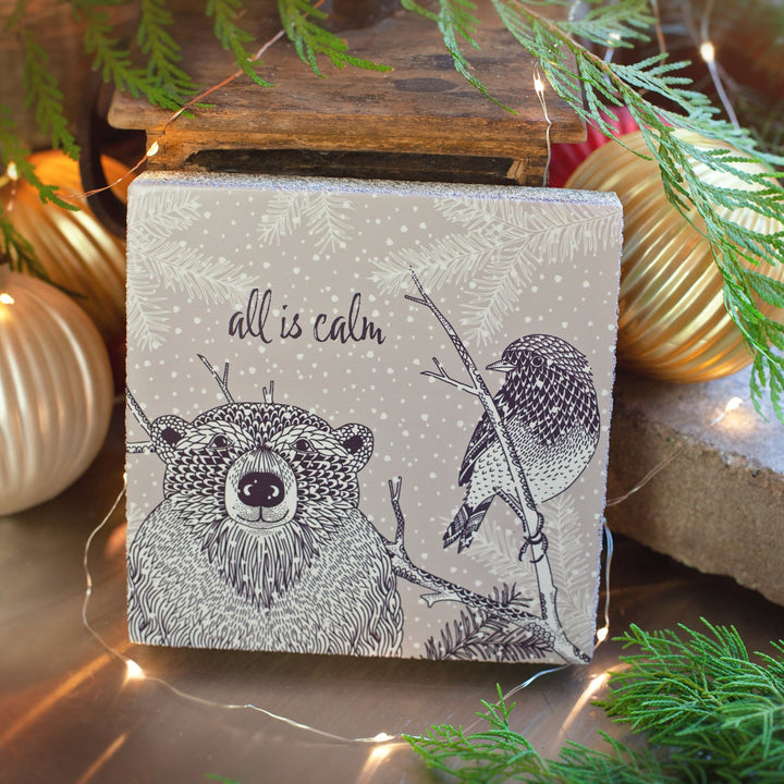 Snowy Christmas Art Block Bundles - Cedar Mountain Studios