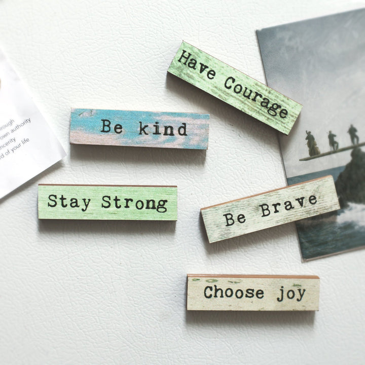 Stay Strong Timber Magnet Bundle - Cedar Mountain Studios