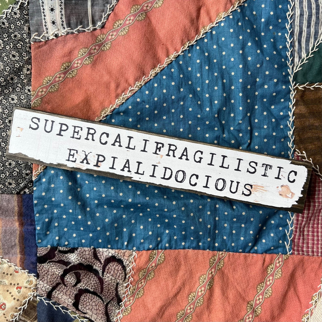 Supercalifragilisticexpialidocious Timber Bit - Cedar Mountain Studios