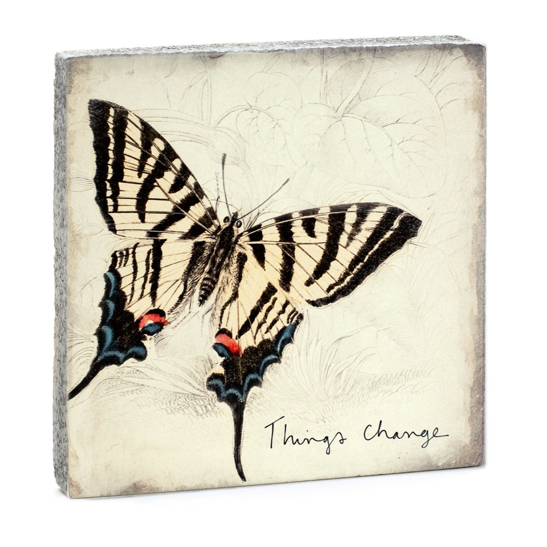 Things Change Art Block - Cedar Mountain Studios