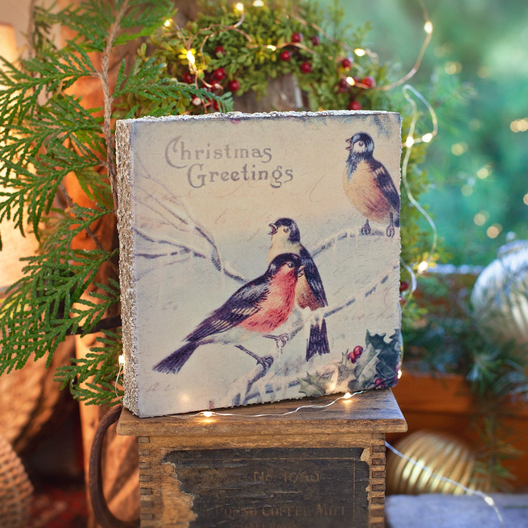 Vintage Christmas Art Block Bundles - Cedar Mountain Studios