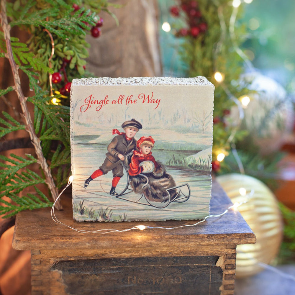 Vintage Christmas Art Block Bundles - Cedar Mountain Studios