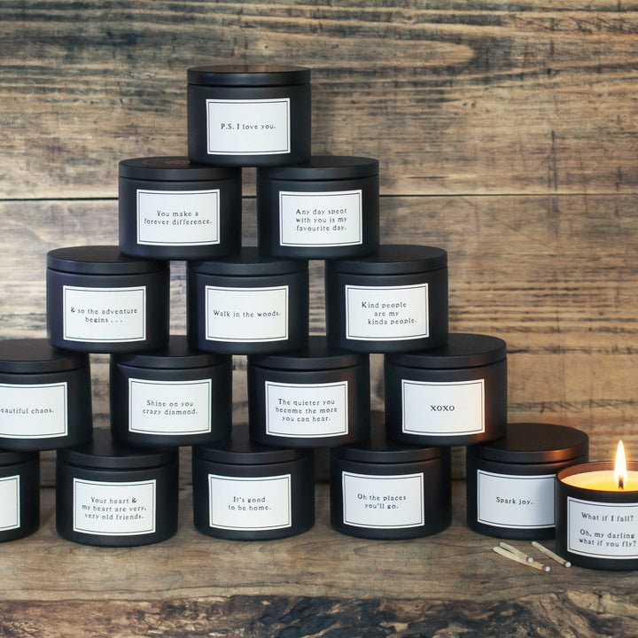 You Had Me At Hello Candle - Cedar Mountain Studios