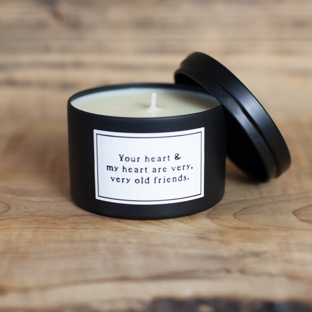 Your Heart & My Heart Candle - Cedar Mountain Studios